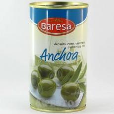 Оливки Baresa Anchoa з анчоусом 350г