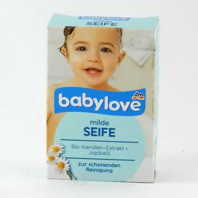 Детское мыло Denk Mit Babylove milde seife 100г