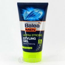 Ультра міцний гель Balea men ultra strong styling gel 5 для укладання волосся 150мл