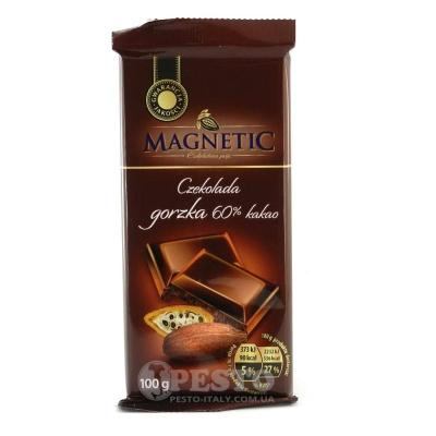 Шоколад Magnetic чорний 60% какао 100 г
