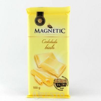 Шоколад Magnetic білий 100 г