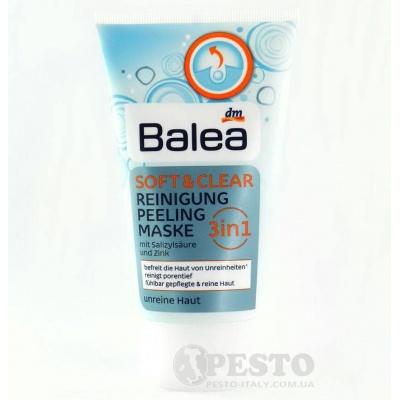 Маска для обличчя Balea soft clear з цинком 3в1 150мл 