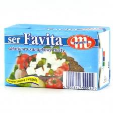 Сир бутербродно-салатний Mlekovita Favita жирний 270г