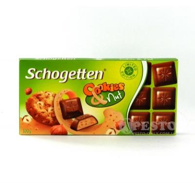 Шоколад Schogetten печиво з горіхом 100 г