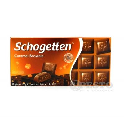 Шоколад Schogetten Caramel Brownie 100 г