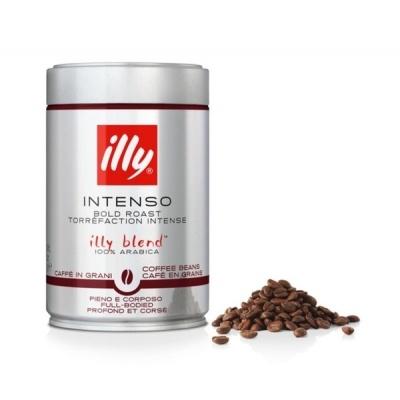 Кава в зернах Illy espresso gusto intenso 100% арабіка 250 г (ж/б)