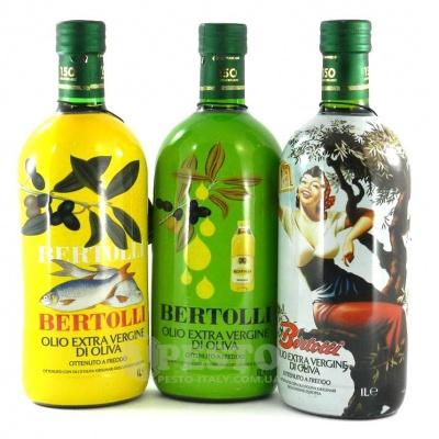 Оливкова Bertolli extra virgine di oliva ottenuto a freddo 1 л