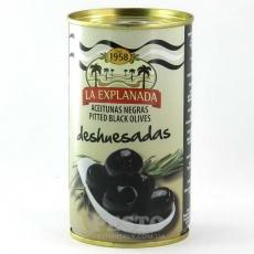 Оливки La Explanada чорні без кісточки 350г