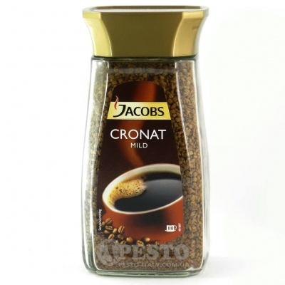 Розчинна кава Jacobs cronat mild 200 г