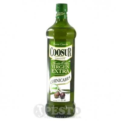 Оливковое Coosur extra virgen Cornicabra Испания 1 л