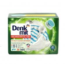 Засіб для прання Denk Mit для білих тканин 36 таблеток на 18 прань