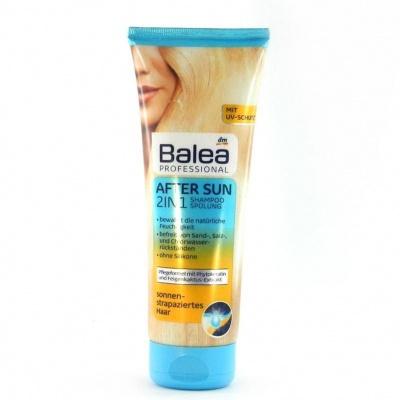 Професiйний шампунь і кондицiонер Balea Professional для пошкодженого волосся від сонця 200мл 