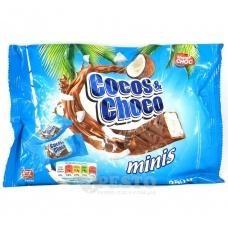 Шоколадні батончики Mister Choc з кокосом 350г
