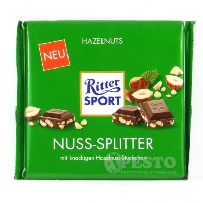 Шоколад Ritter Sport з товченим горіхом 250 г