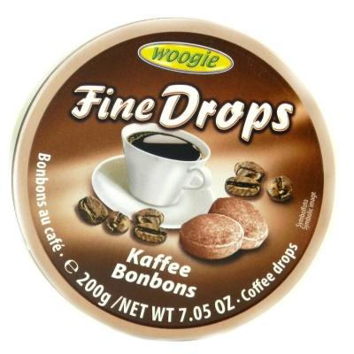 Льодяники Woogie Fine drops Kaffee 200 г
