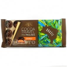 Шоколад Baron cocoa travel mini pralines orange апельсин Brasil 100гр