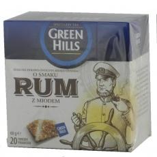 Чай Green Hills зі смаком рому та меду 20 пакетів