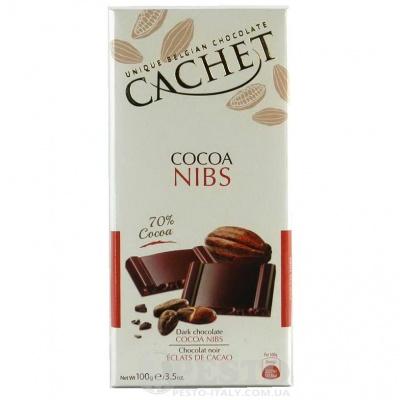Шоколад Cachet черный 70% какао 100 г