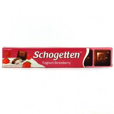 Шоколад Schogetten полуниця та йогурт 33 г