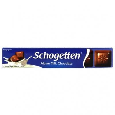 Шоколад Schogetten Alpine milk chocolate 33 г