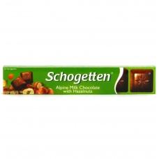 Шоколад Schogetten з товченим горіхом 33г