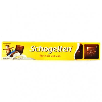Шоколад Schogetten детский с молоком 33 г