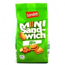 Печиво Sondey mini sand-wich з горіховим кремом 150г