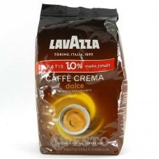 Кава в зернах Lavazza caffe crema dolce 1кг