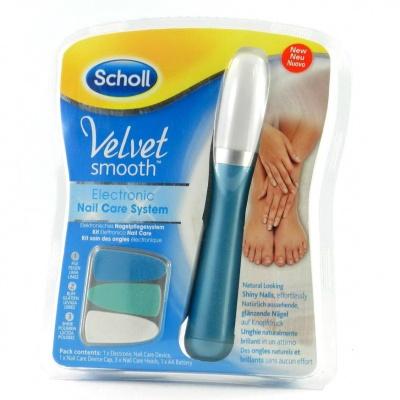 Электрическая роликовая пилочка для ногтей Scholl Velvet smoth