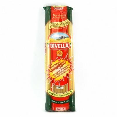 Класичні Divella trafilata al bronzo Spaghetti ristorante n.8 0.5 кг