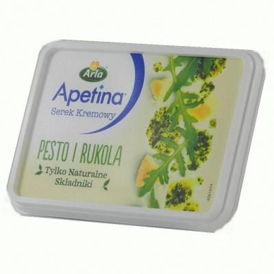 Мягкий сыр Arla Apetina песто и рукола 125 г