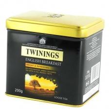 Чай Twinings english breakfast 200г
