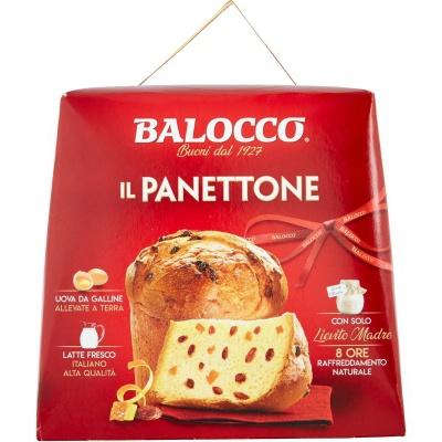 Панеттон Balocco з цукатами та родзинками 0.5 кг