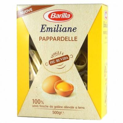 Яєчні Barilla Emiliane pappardelle гнізда 0.5 кг