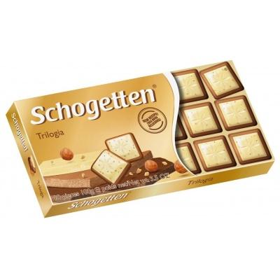 Шоколад Schogetten Trilogia 18 шт 100 г