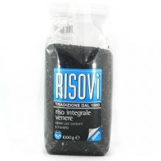 Рис чорний нешліфований Risovi riso integrale venere 1 кг
