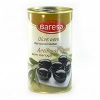 Оливки Baresa olive nere чорні без кісточки 350г
