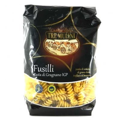 Класичні Tre Mulini Fusilli pasta di gragnano IGP 0.5 кг