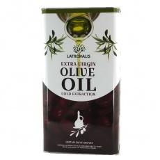 Олія оливкова грецька Latrovalis extra vergine 5л