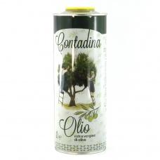 Олія оливкова Contadina Olio extra vergine di oliva в жестяній банці 1л