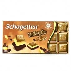 Шоколад Schogetten Trilogia Caffee 100г