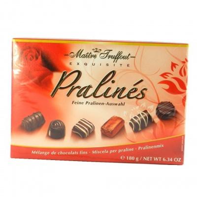 Шоколадні цукерки Maitre Truffout Pralines 180 г