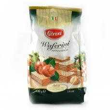 Вафлі Cabrioni з горіховим кремом 400г