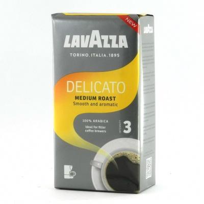 Мелена кава Lavazza Delicato 100% арабіка 0,5 кг