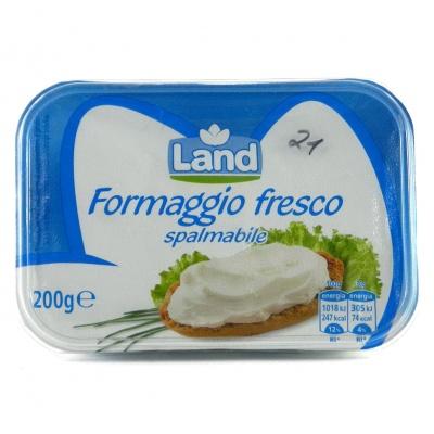 Мягкий сыр Land Formaggio fresco spalmabile 200 г