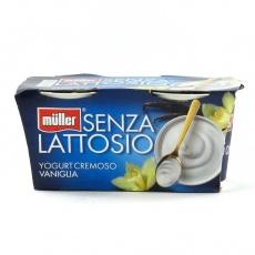 Йогурт Muller без лактози з ванілю (2*125г) 250г