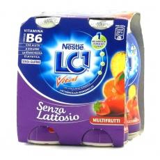 Йогурт Nestle LC1 multifrutti без лактози (4*100г) 400г