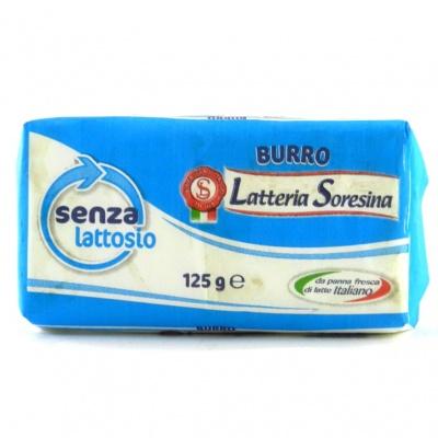 Масло Burro Latteria Soresina без лактозы 125гр