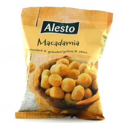 Орехи Alesto с солью 125 г (макадамия)