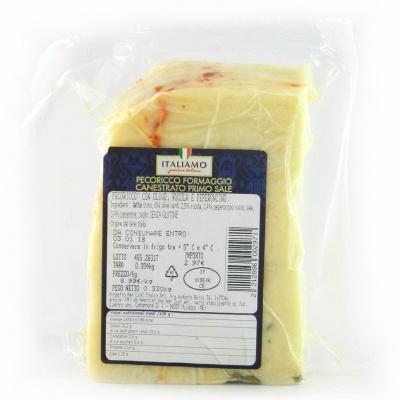 Твердий Italiamo Pecoricco formaggio canestrato primo sale 330 г